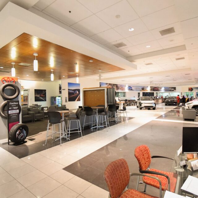 Toyota Dealership Interior