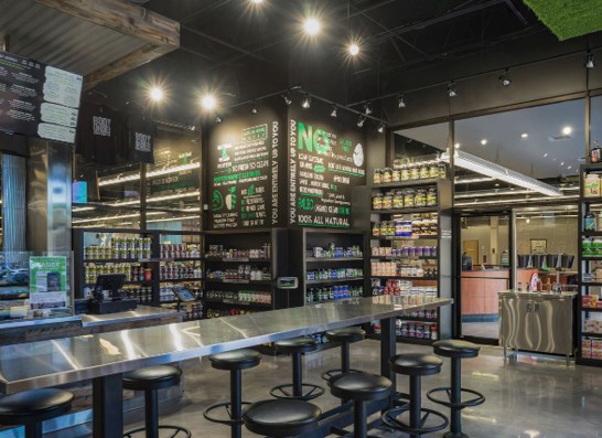 Powerhouse Gym Juice Bar Retail